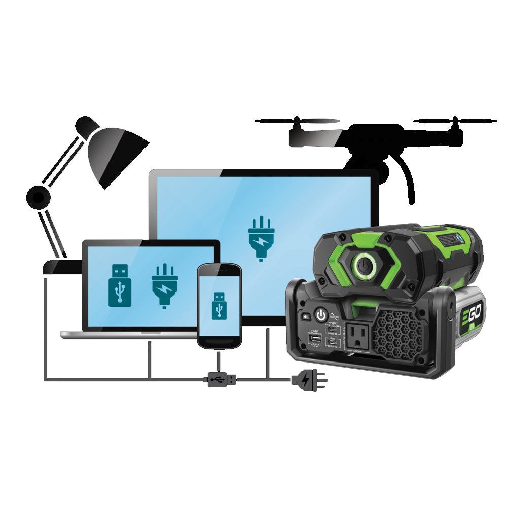 EGO Power+ PAD5000E Nexus Escape 500W 56V Power Inverter (Bare Tool)