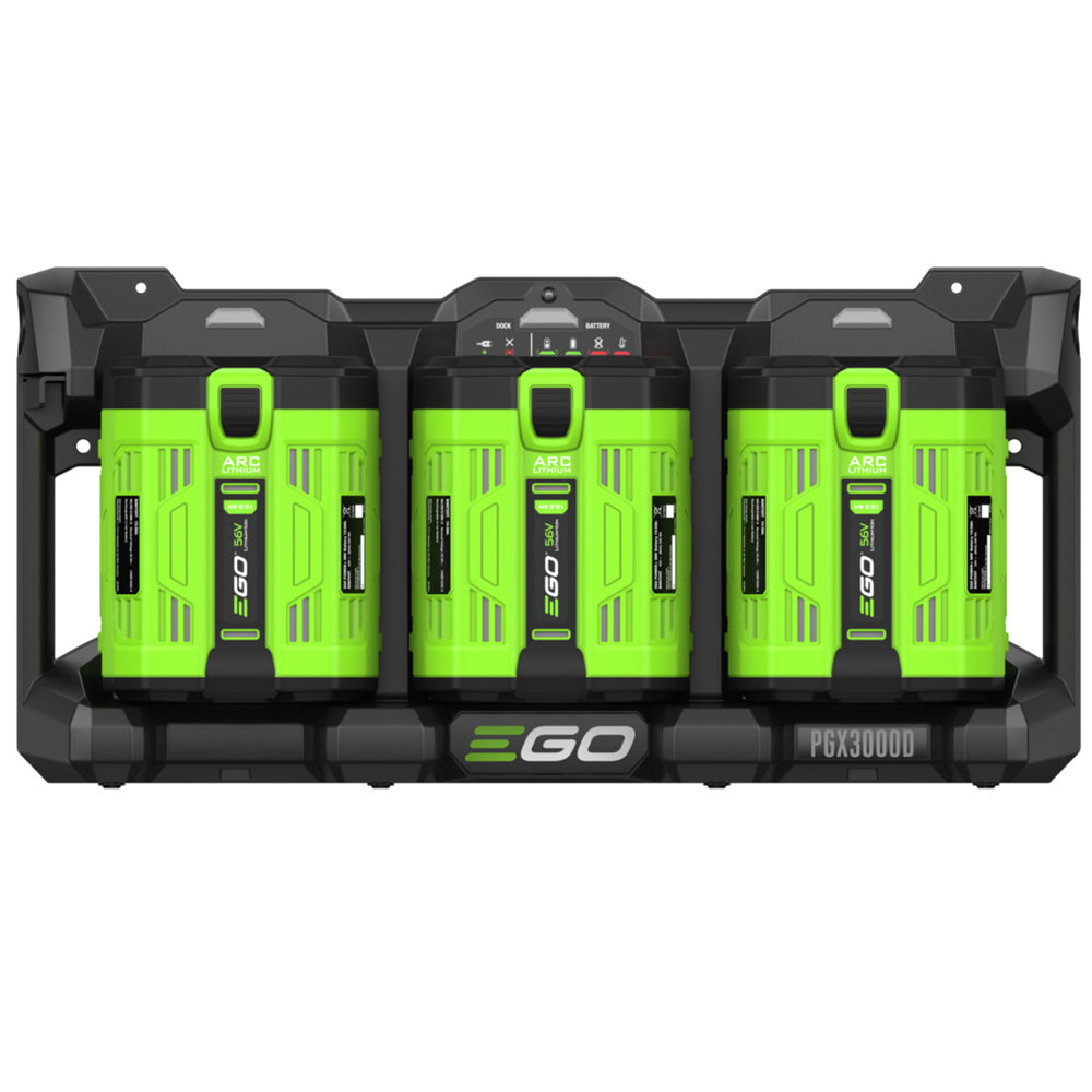 EGO Power+ Pro X PGX1601E-H Kit: PGX1600E-H 1600W Power Hub & 2 x PGX3000D 3-Port Docks