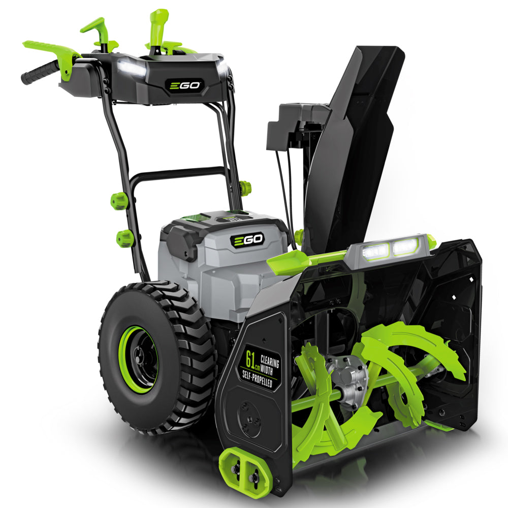 EGO Power+ SNT2400E-K2753 Two-Stage 56V Battery-Powered Snow Thrower (with 2 x 5Ah Batteries & 2 x Rapid Chargers)