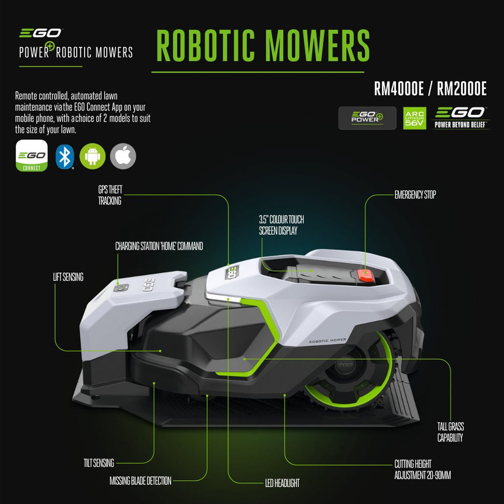 EGO Power+ RM4000E Robotic Lawn Mower