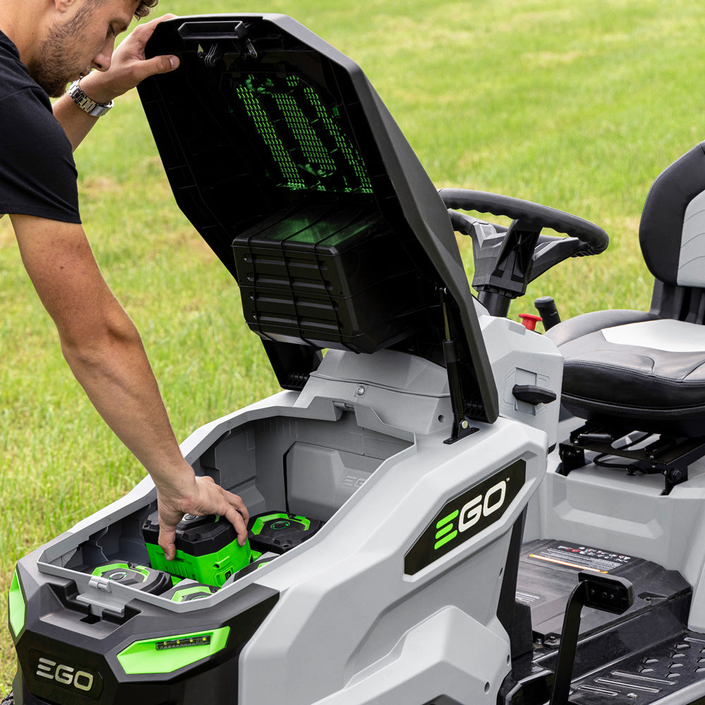 EGO Power+ T6 TR4201E 107cm 56V Battery-Powered Side Discharge Lawn Tractor