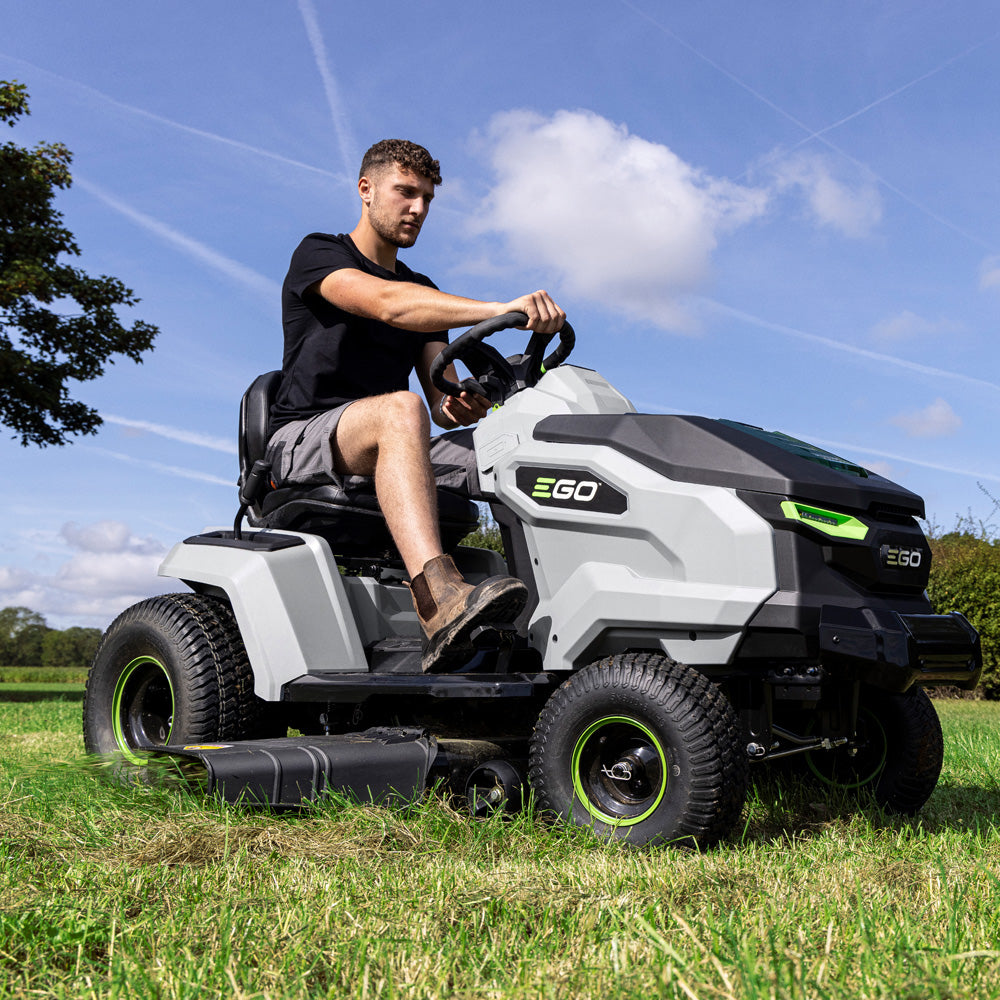 EGO Power+ T6 TR4201E 107cm 56V Battery-Powered Side Discharge Lawn Tractor