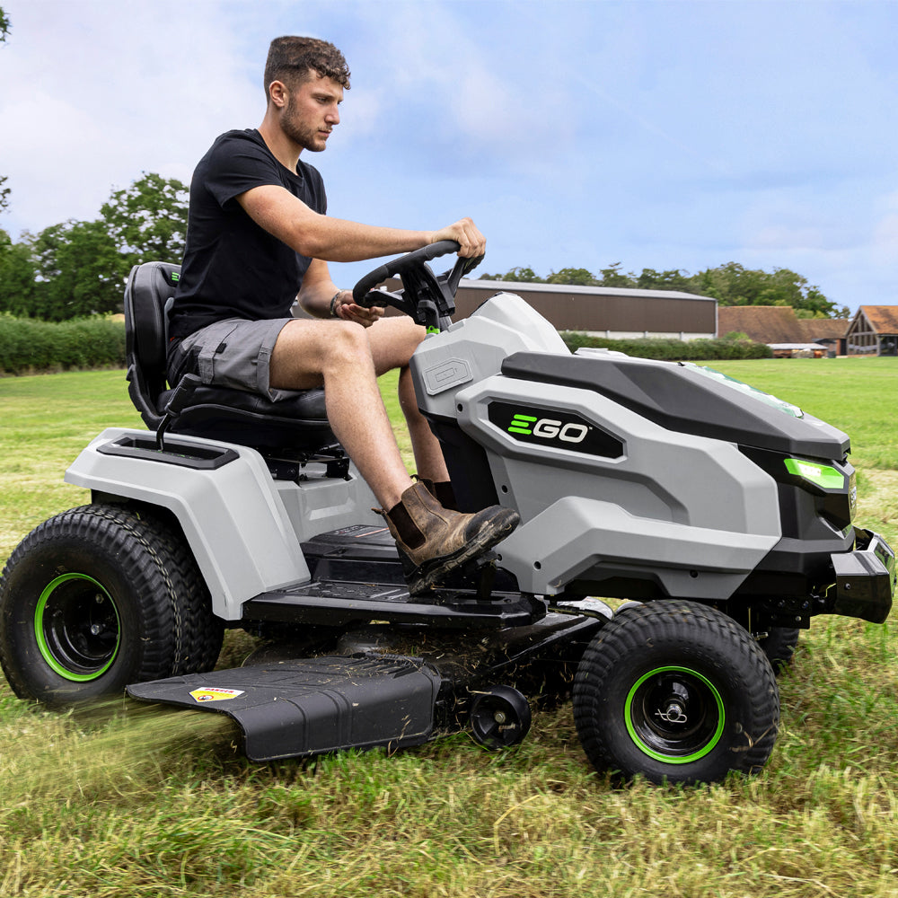 EGO Power+ T6 TR4201E 107cm 56V Battery-Powered Side Discharge Lawn Tractor