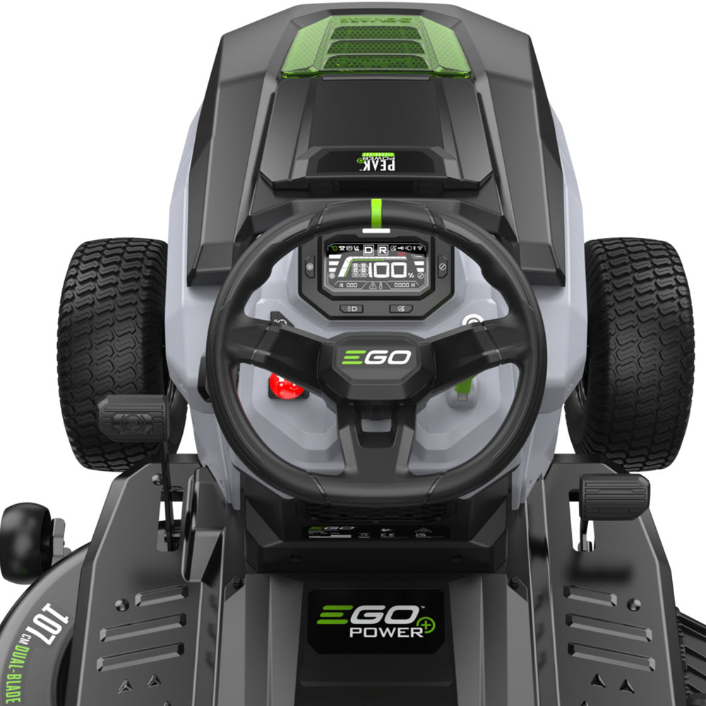 EGO Power+ T6 TR4201E 107cm 56V Battery-Powered Side Discharge Lawn Tractor