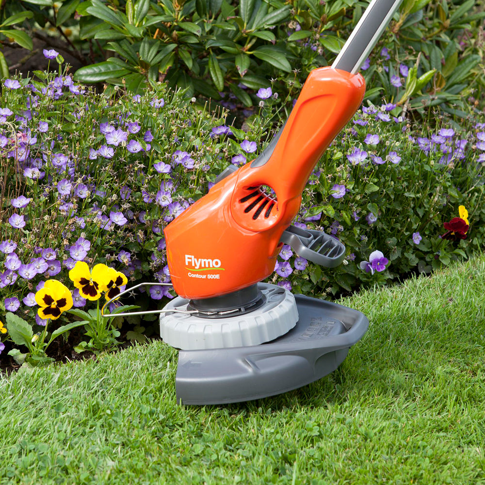 Flymo Contour 500E 25cm Electric Grass Trimmer / Lawn Edger