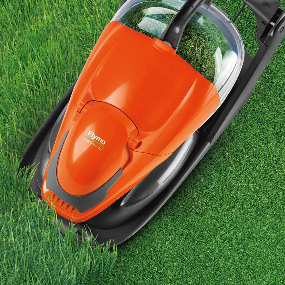 Flymo EasiGlide Plus 330V Electric Hover Collect Lawn Mower