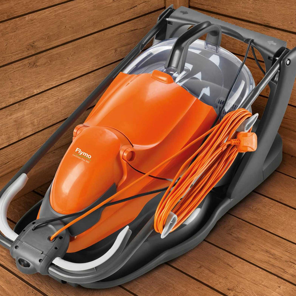 Flymo EasiGlide Plus 360V Electric Hover Collect Lawn Mower