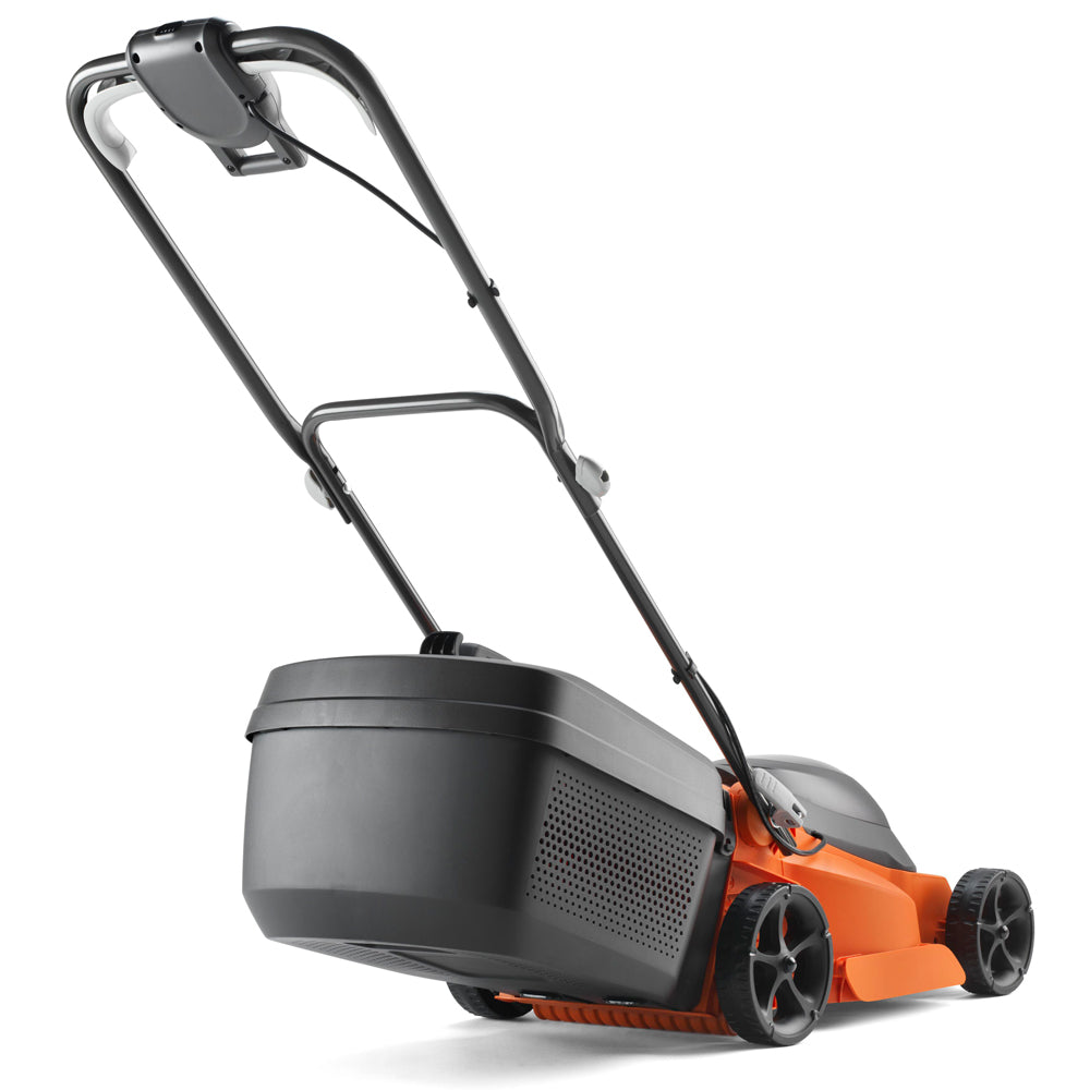 Flymo EasiStore 380R 36V Push Cordless Lawn Mower with Rear Roller (with 2 x 2.0Ah 18V Batteries & Chargers)