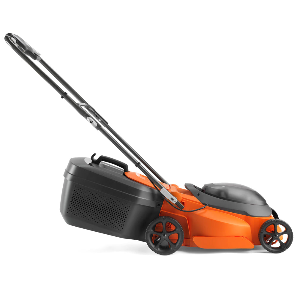 Flymo EasiStore 380R 36V Push Cordless Lawn Mower with Rear Roller (with 2 x 2.0Ah 18V Batteries & Chargers)