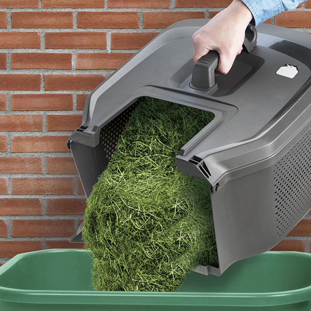 Flymo EasiStore 340R Electric Rotary Lawn Mower with Rear Roller