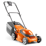 Flymo EasiStore 340R Electric Rotary Lawn Mower with Rear Roller