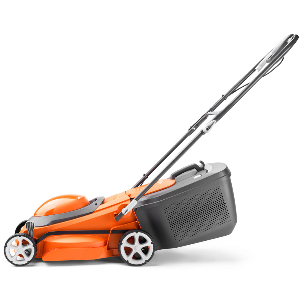 Flymo EasiStore 380R Electric Rotary Lawn Mower with Rear Roller
