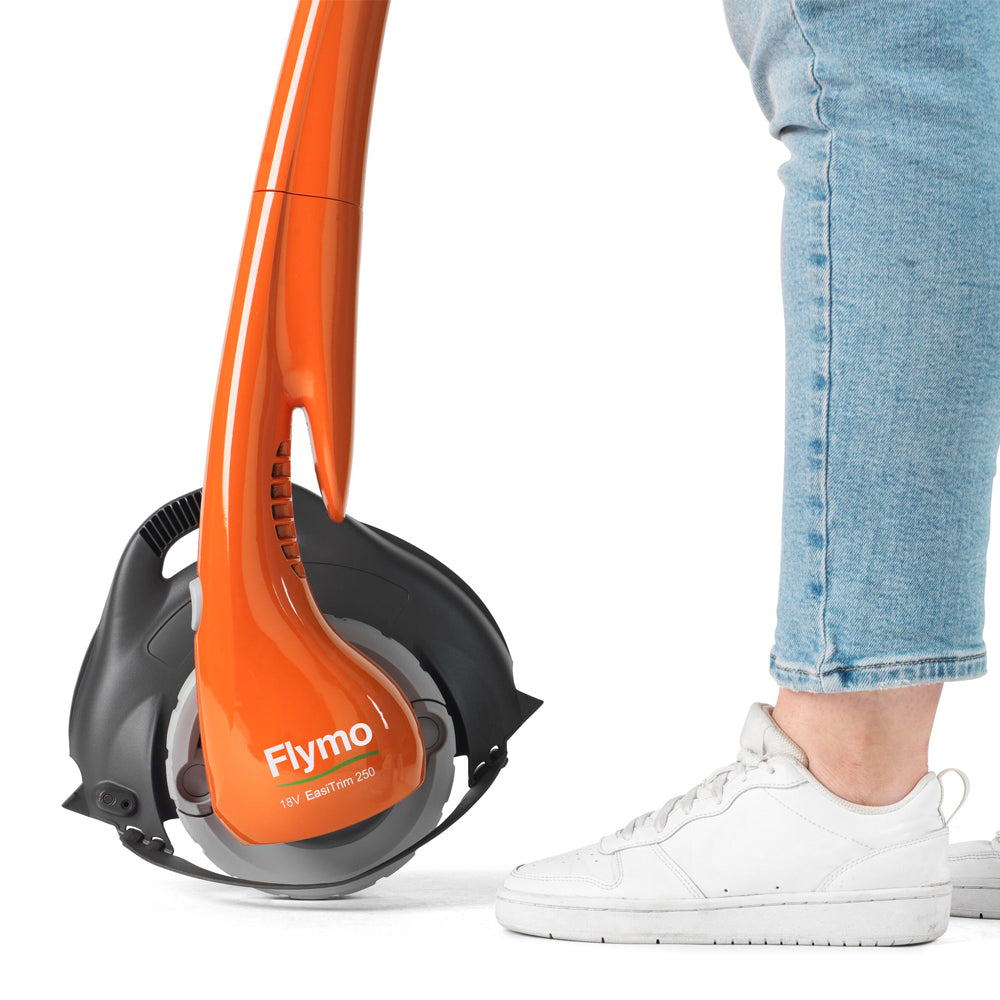 Flymo EasiTrim 250 18V Cordless Grass Trimmer & Lawn Edger (with 2.0Ah Battery & Charger)