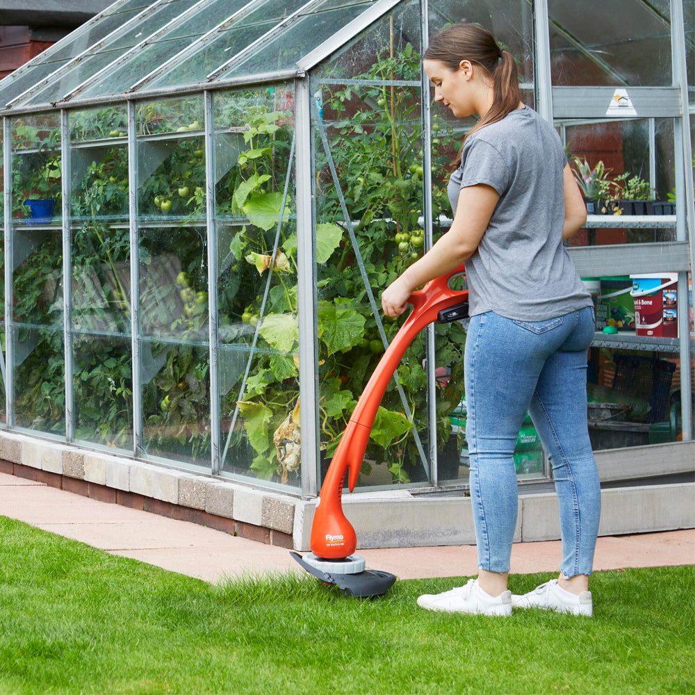 Flymo EasiTrim 250 18V Cordless Grass Trimmer & Lawn Edger (with 2.0Ah Battery & Charger)