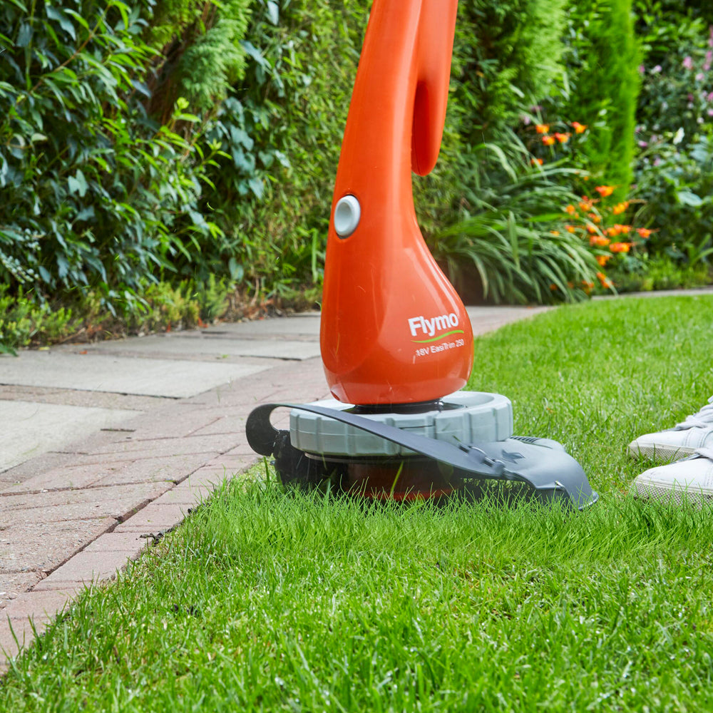 Flymo EasiTrim 250 18V Cordless Grass Trimmer & Lawn Edger (with 2.0Ah Battery & Charger)