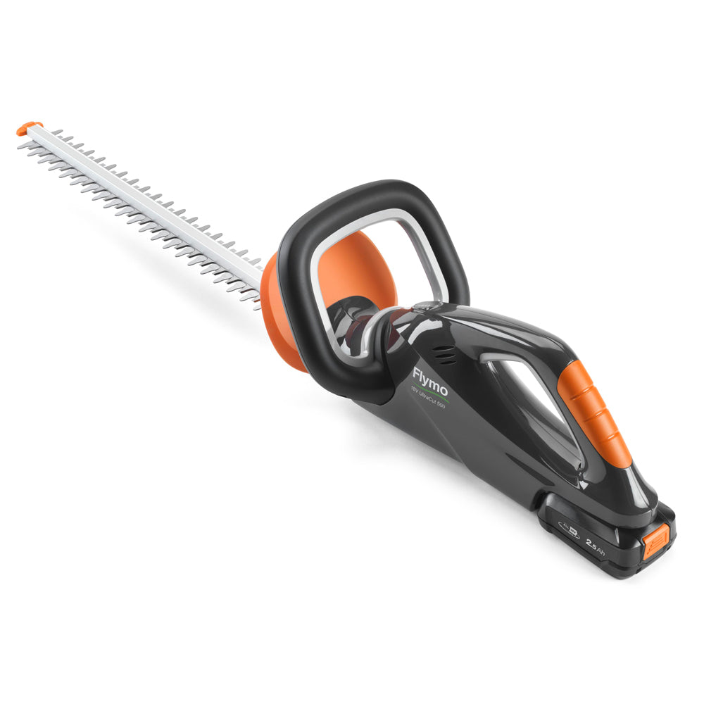 Flymo UltraCut 500 18V Cordless Hedge Trimmer (with 2.5Ah Battery & Charger)