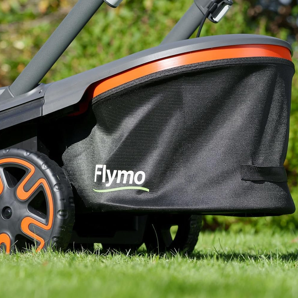 Flymo UltraMow Duo 460 36V Push Cordless Lawn Mower (with 2 x 2.5Ah 18V Batteries & Chargers)