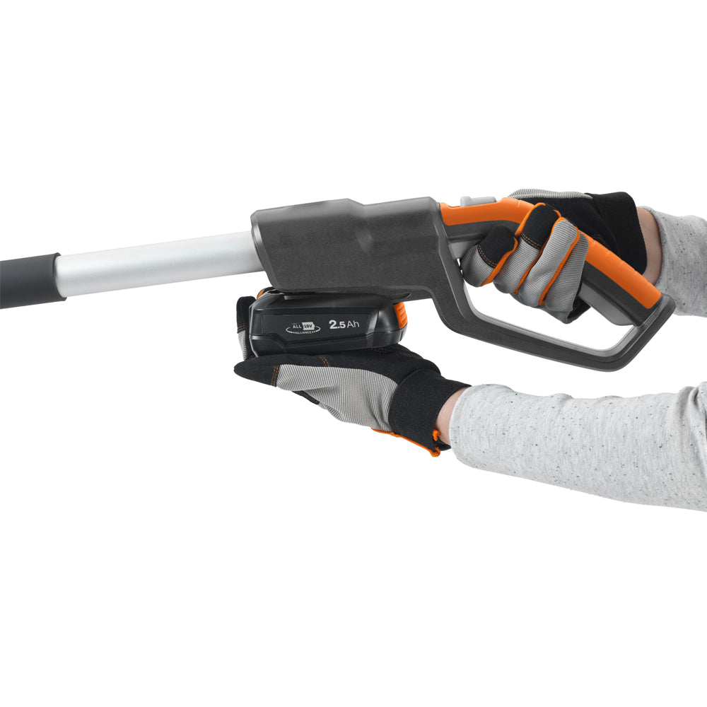 Flymo UltraReach 420 18V Cordless Pole Hedge Trimmer (with 2.5Ah Battery & Charger)