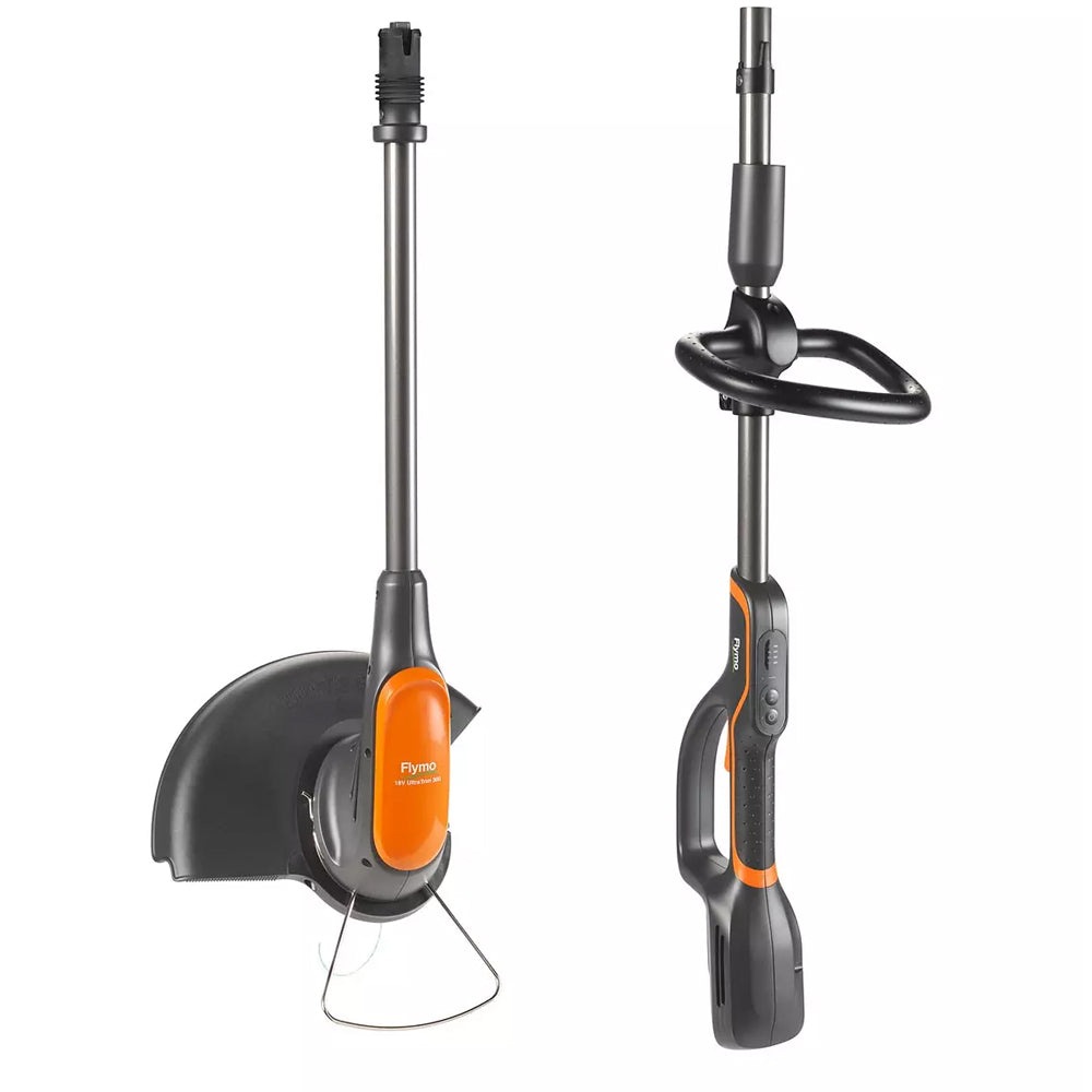 Flymo UltraTrim 300 18V Cordless Grass Trimmer (with 4.0Ah Battery & Charger)