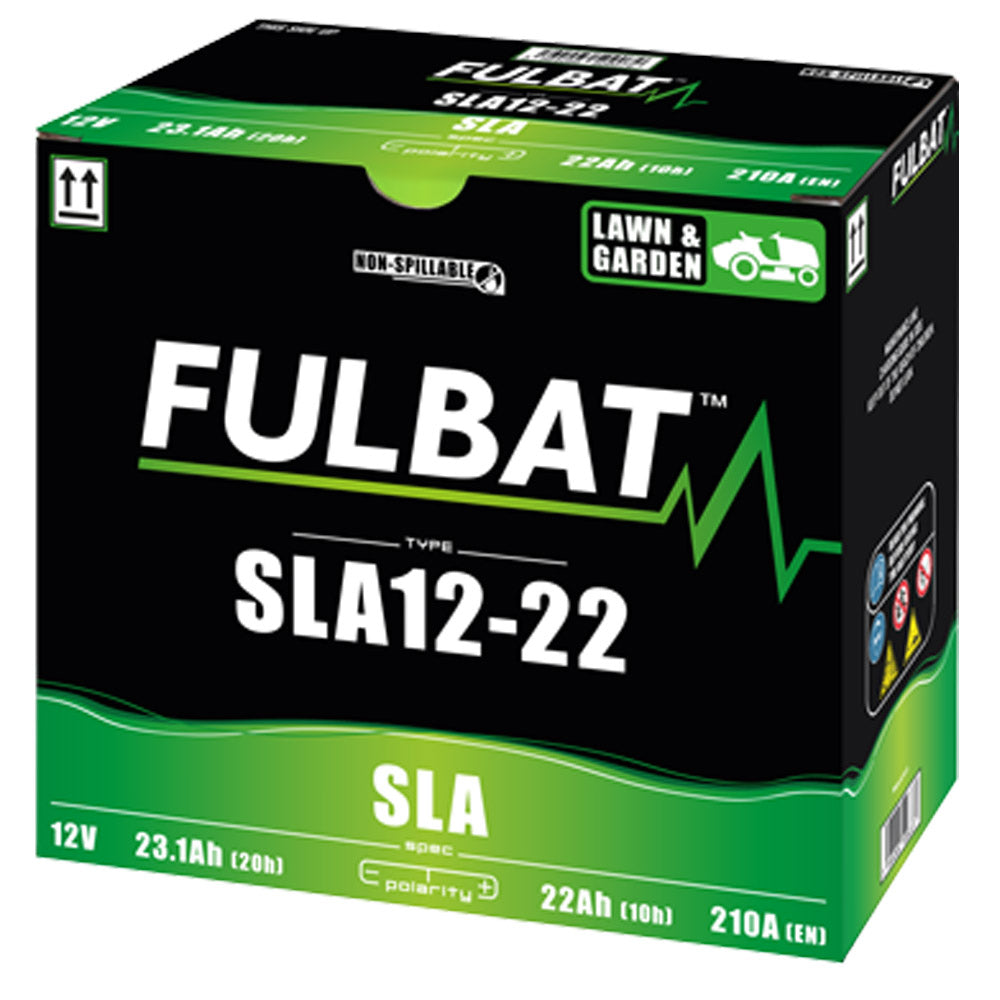 Fulbat SLA12-22 12V 22Ah R/H+ Sealed Lead Acid Battery