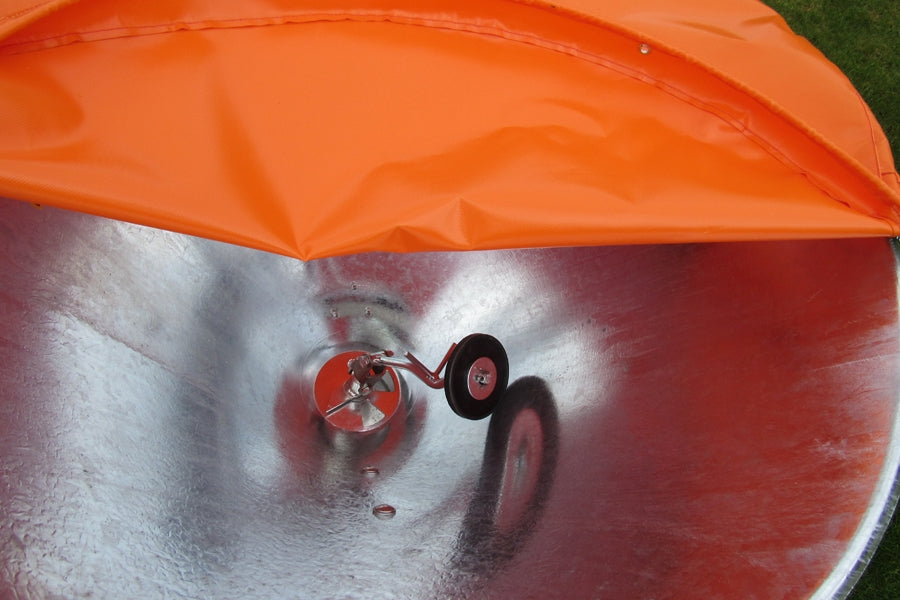 SCH GAM73GALV 73 Litre Galvanised Towed Salt Spreader