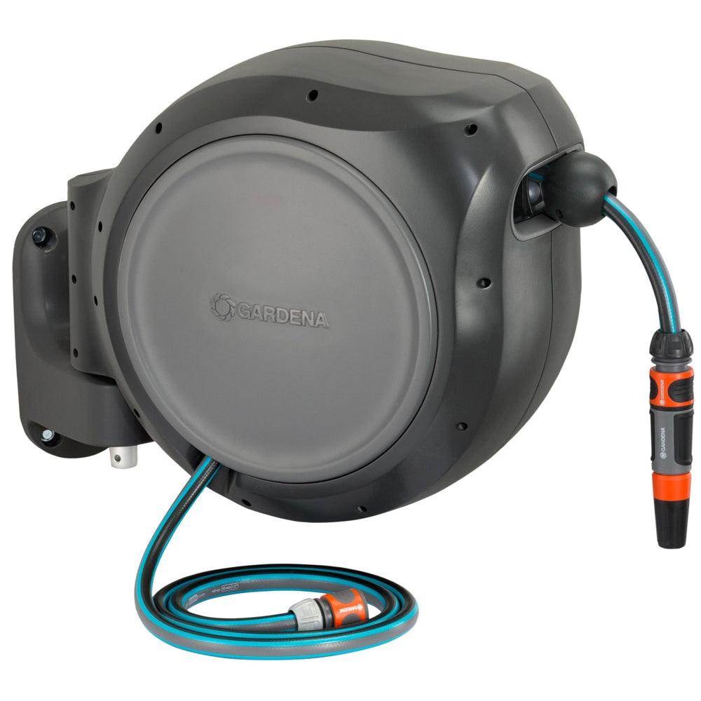 Gardena 8055-28 Wall-Mounted RollUp 30 Hose Box
