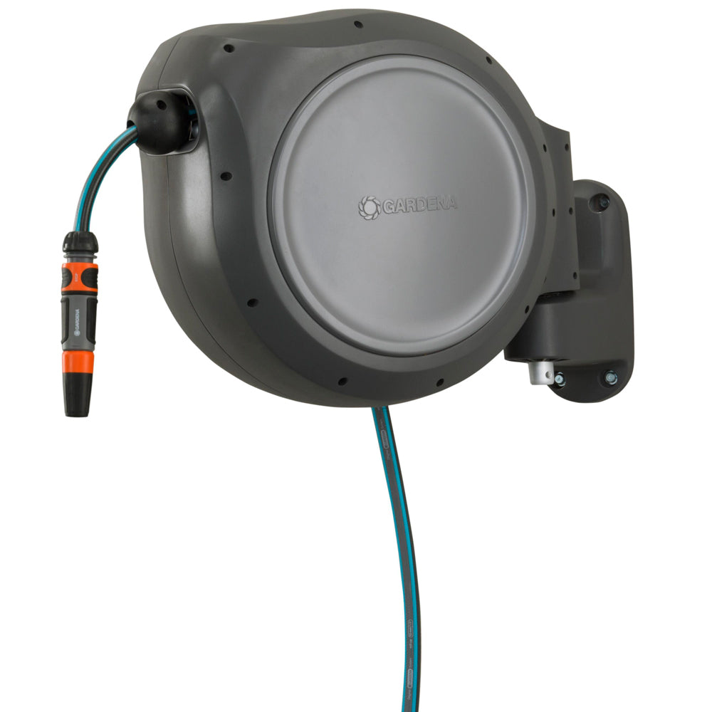 Gardena 8055-28 Wall-Mounted RollUp 30 Hose Box