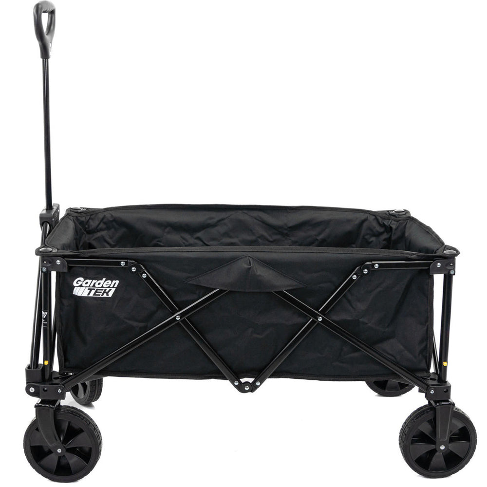 GardenTek GTW220 120kg / 135L Folding Garden Trolley