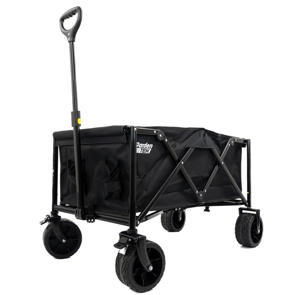 GardenTek GTW260 120kg / 135L Folding Garden Trolley