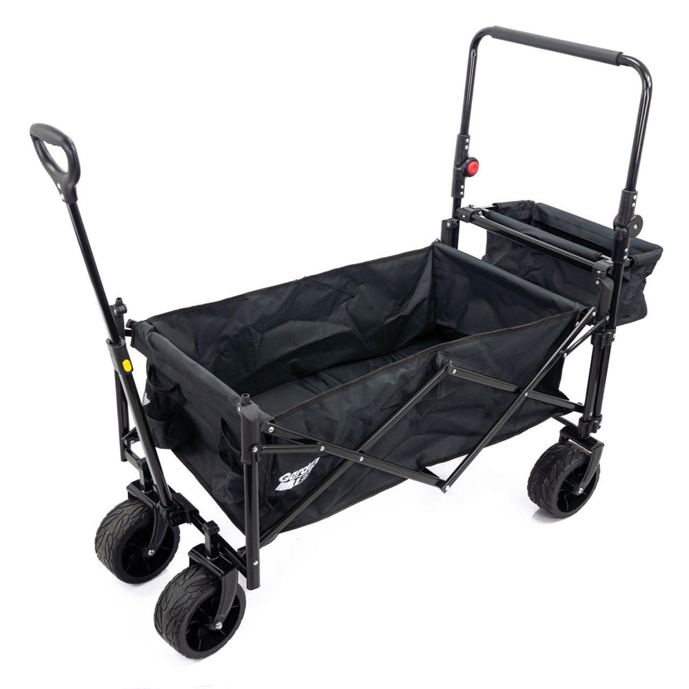 GardenTek GTW330 90kg / 120L Folding Festival Trolley with Canopy
