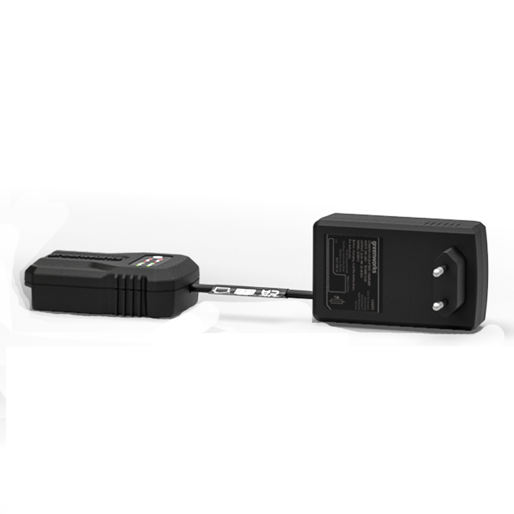 GreenWorks MO24L411-01 3-in-1 33cm Push 24V Cordless Lawn Mower (with 4Ah Battery & 2A Charger)