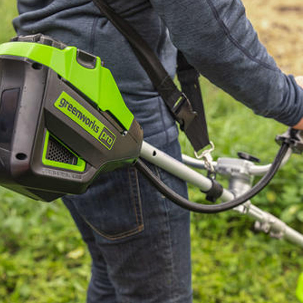 GreenWorks Pro GD60BCB 60V Cordless Brush Cutter (Bare Tool)