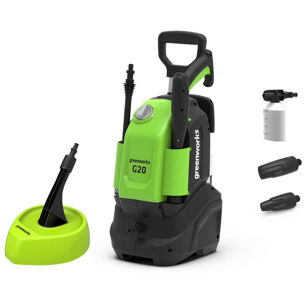 GreenWorks G20 Home & Garden Electric Pressure Washer 1400W 110 Bar