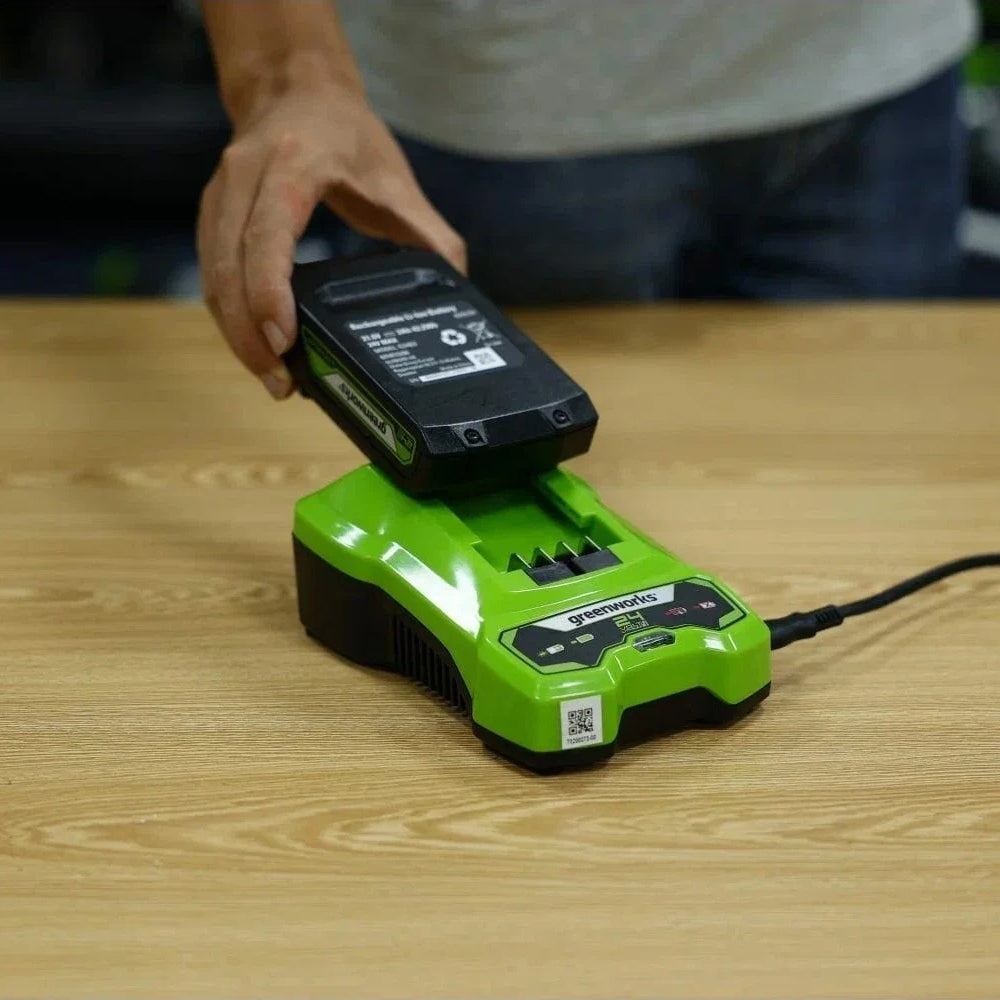 GreenWorks G24C4 G-24 24V 4A Lithium-Ion Battery Charger (BS Plug)