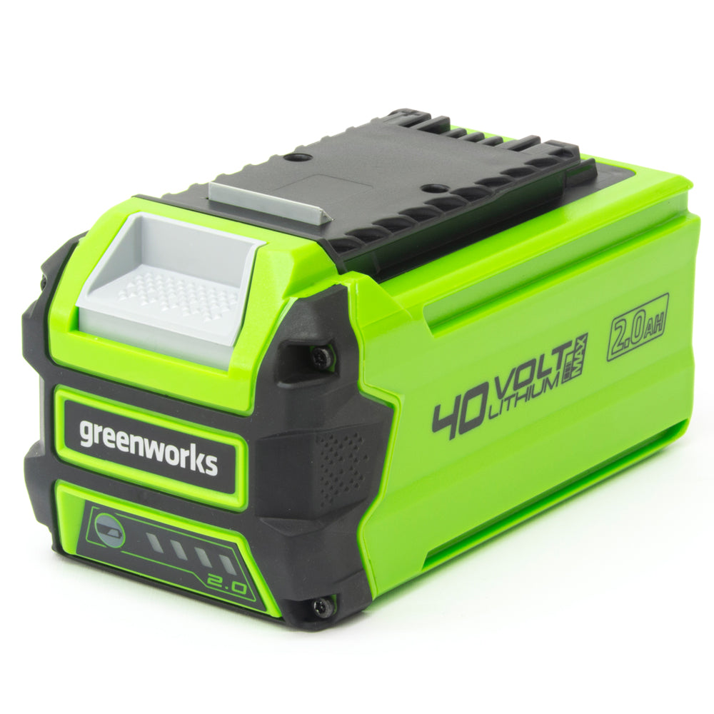 GreenWorks GD40BCK2X G-MAX DigiPro 40V Cordless Trimmer (with 2 x 2Ah Batteries & 2A Charger)