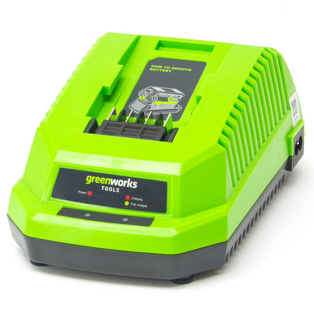 GreenWorks GD40ABIIK2X G-MAX 40V Cordless Axial Blower (with 2 x 2Ah Battery and 2A Standard Charger)