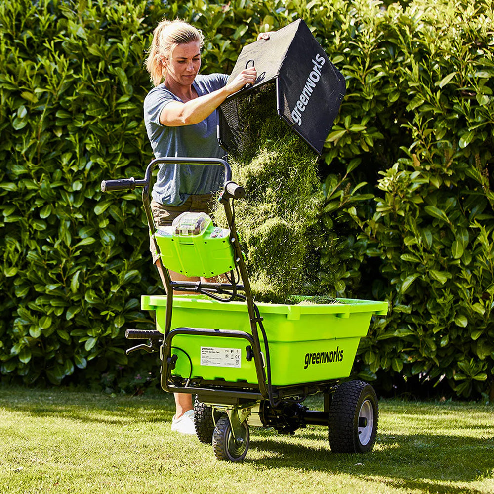 GreenWorks G40GC 100kg G-MAX 40V Self-Propelled Garden Cart (Bare Tool)