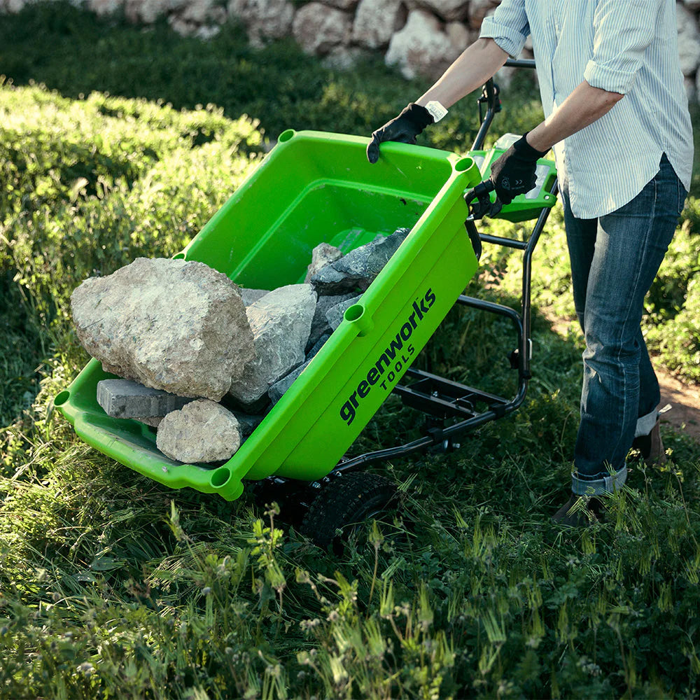 GreenWorks G40GC 100kg G-MAX 40V Self-Propelled Garden Cart (Bare Tool)