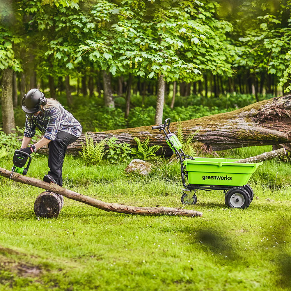 GreenWorks G40GC 100kg G-MAX 40V Self-Propelled Garden Cart (Bare Tool)