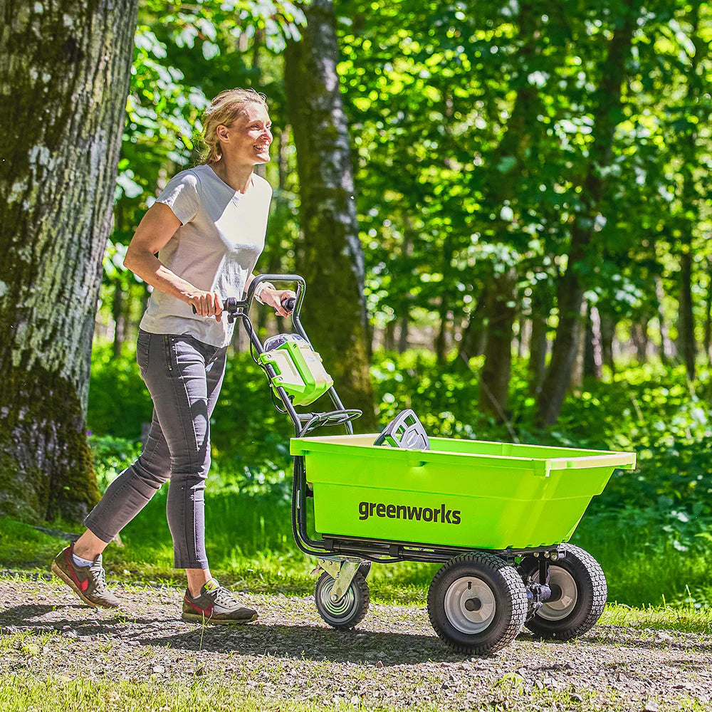 GreenWorks G40GC 100kg G-MAX 40V Self-Propelled Garden Cart (Bare Tool)