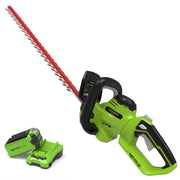 GreenWorks G40HT61K2 G-MAX 40V Cordless Hedge Trimmer (with 2Ah Battery & 2A Charger)