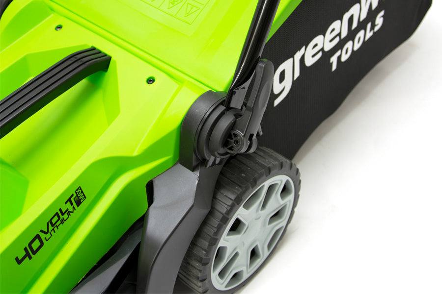 GreenWorks G40LM35K2 2-in-1 G-MAX 40V Cordless Lawn Mower (with 1 x 2Ah Battery and 2A Charger)