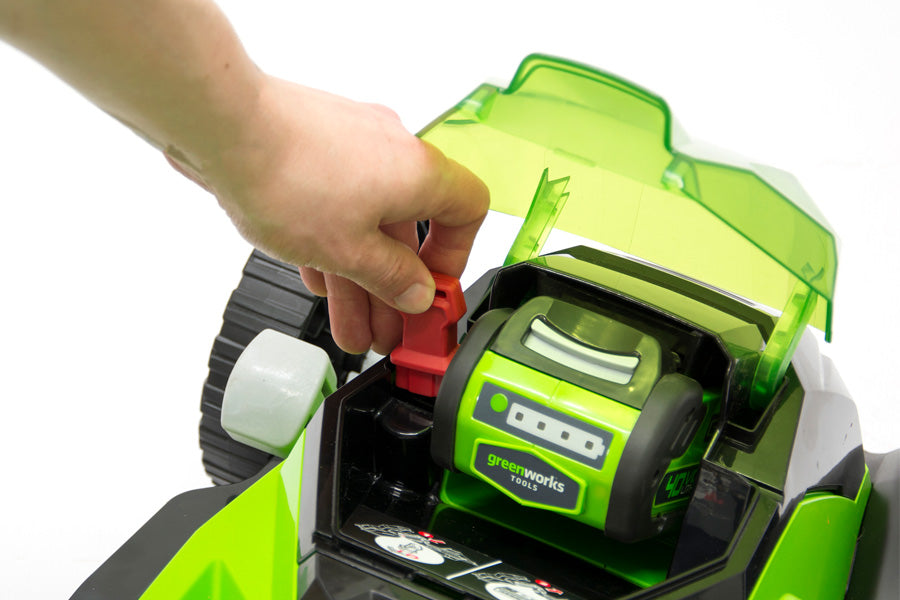 GreenWorks G40LM35K2 2-in-1 G-MAX 40V Cordless Lawn Mower (with 1 x 2Ah Battery and 2A Charger)