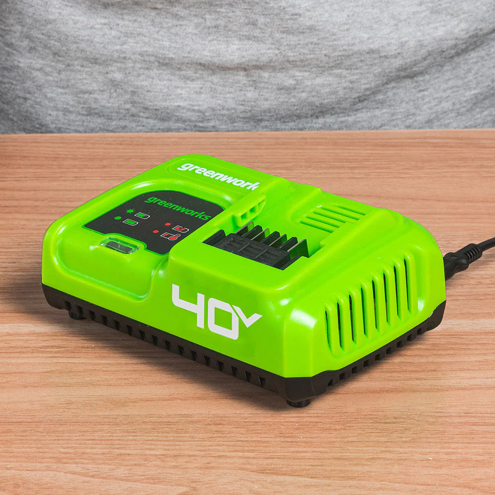 GreenWorks G40UC5 G-MAX 40V 5A Fast Battery Charger (BS Plug)