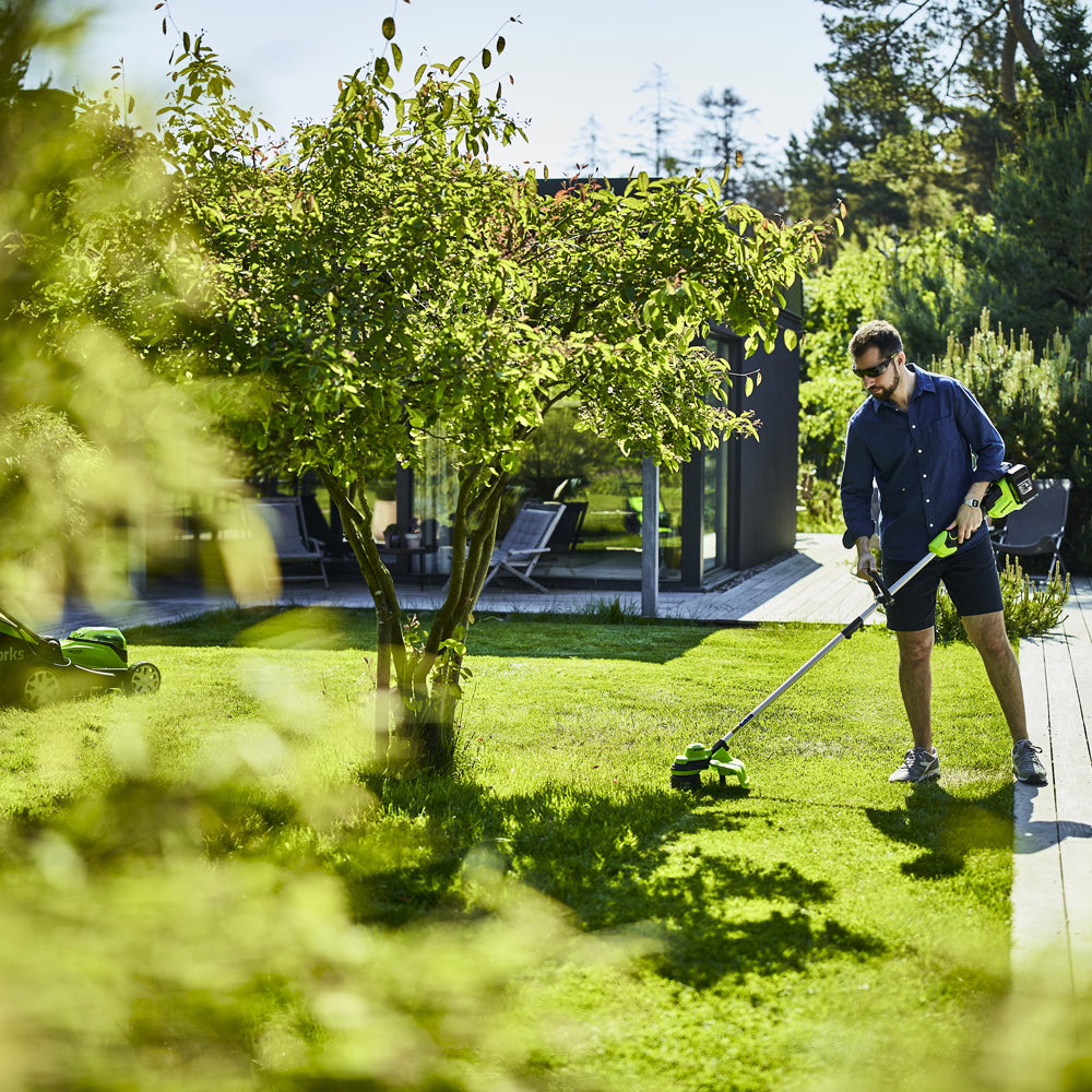 GreenWorks GD24X2LT 48V (2 x 24V) Cordless Grass Trimmer (Bare Tool)