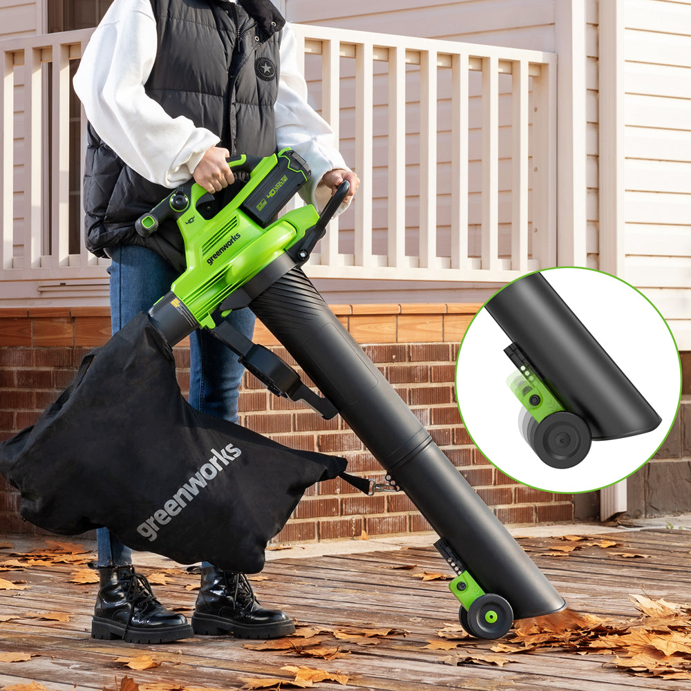 GreenWorks GD40BVII G-MAX DigiPro 40V Cordless Blower / Vacuum (Bare Tool)