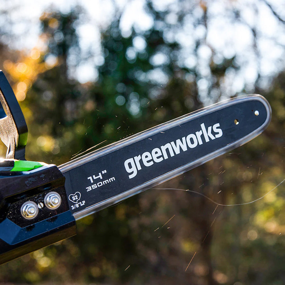 GreenWorks GD40CS15 35cm G-MAX 40V Cordless Chainsaw (Bare Tool)