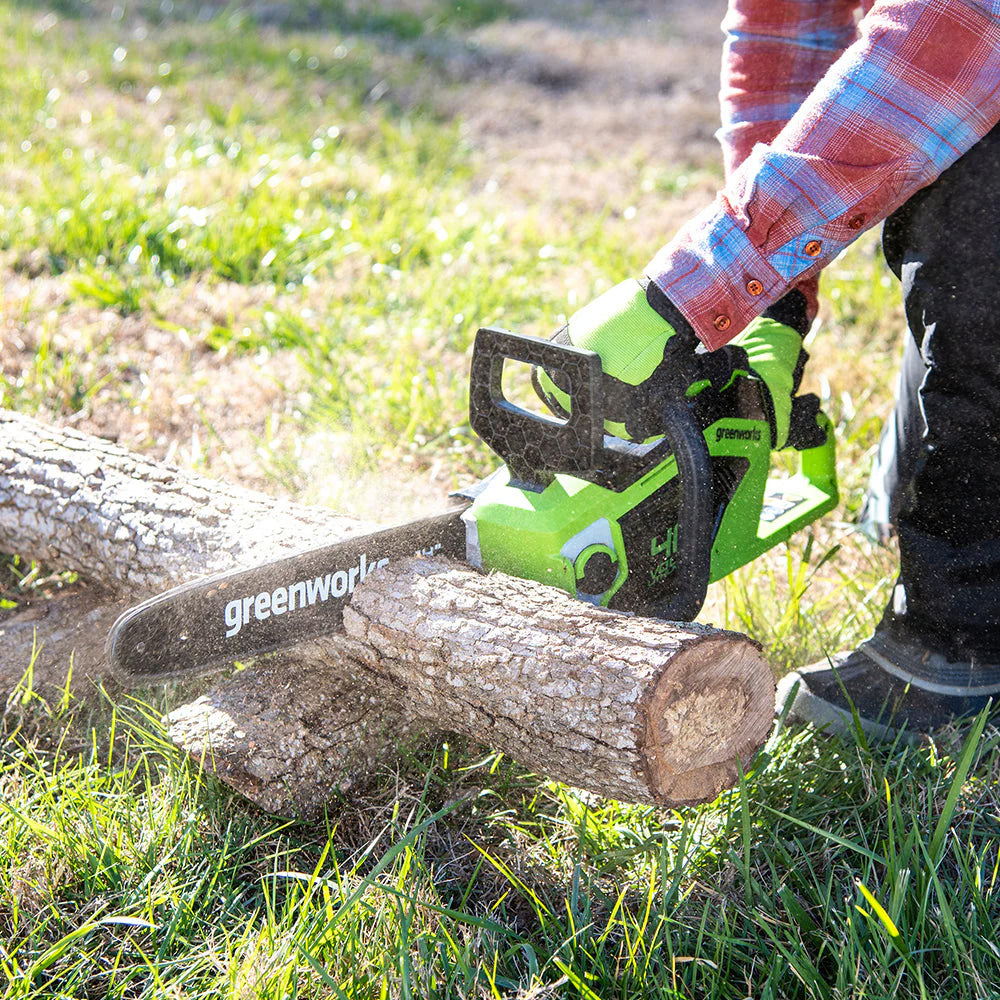 GreenWorks GD40CS15 35cm G-MAX 40V Cordless Chainsaw (Bare Tool)
