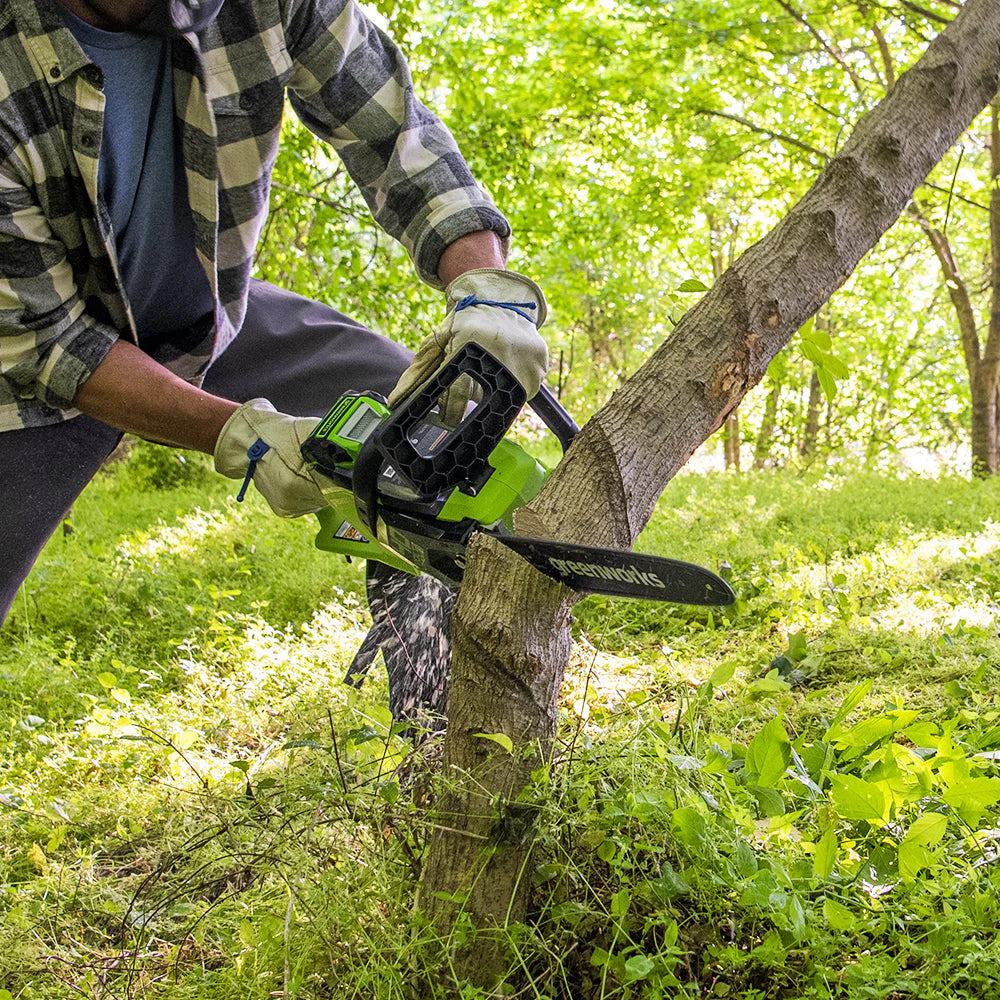 GreenWorks GD40CS15 35cm G-MAX 40V Cordless Chainsaw (Bare Tool)
