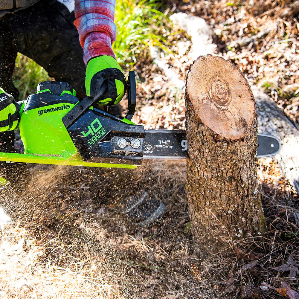 GreenWorks GD40CS15 35cm G-MAX 40V Cordless Chainsaw (Bare Tool)